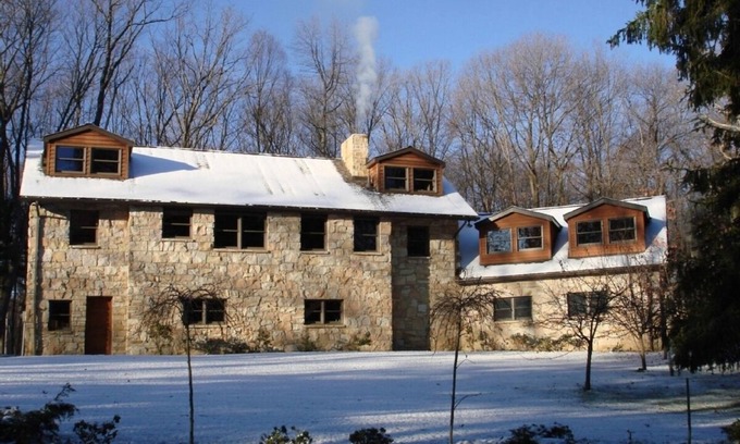 Jefferson Township House | Stonewood Lodge: A Stunning Stone Luxury Mountain Home For Nature Lovers!