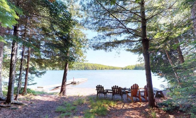 Greenville Cabin | Stony Cove Camp (Waterfront on Lower Wilson Pond!)