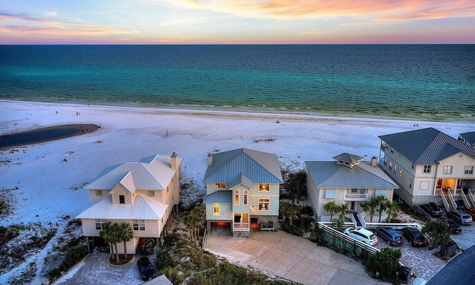 Gulf Trace House | Storks Nest - 30A Beachfront Home with Private Pool & Direct Beach Access