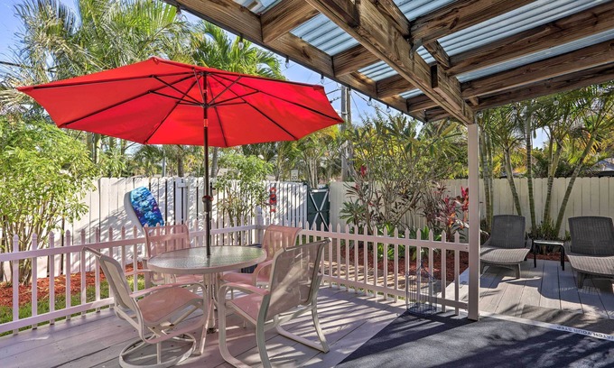 Beau Rivage West Apartment | Stuart Apartment w/Patio Near St Lucie River!
