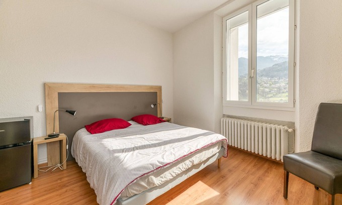 Arvillard Apartment | Studio '104' with shared pool, shared terrace and Wi-Fi