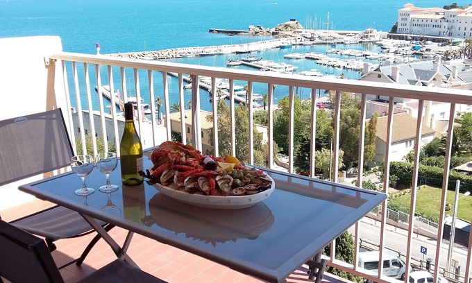 Banyuls-sur-Mer Apartment | Studio 4p, magnificent sea view