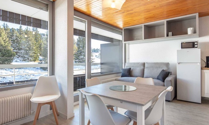 Chamrousse Apartment | Studio 5 pers ski in ski out