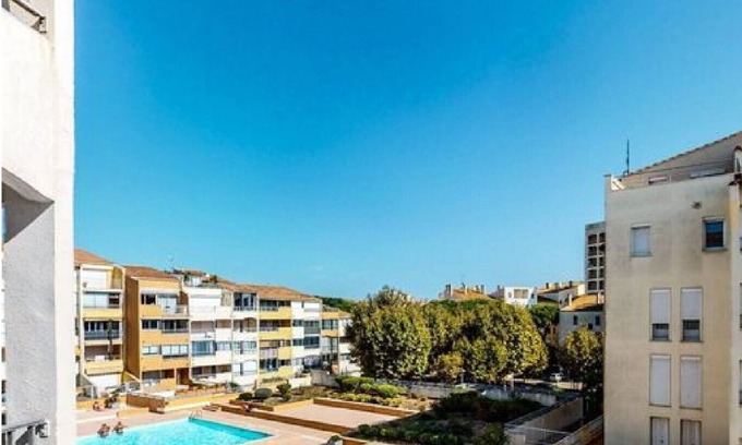 Cap d'Agde Apartment | Studio air-conditioned parking Centre-Port (Cap5)