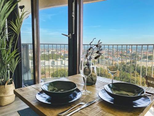 Antonsviertel Apartment | Studio an der Kongresshalle mit Blick über die Stadt
