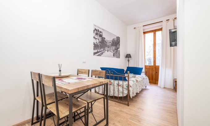 Marina District House | Studio Apartment 'Alla Marina Monolocale Deluxe' with Balcony, Wi-Fi and Air Conditioning