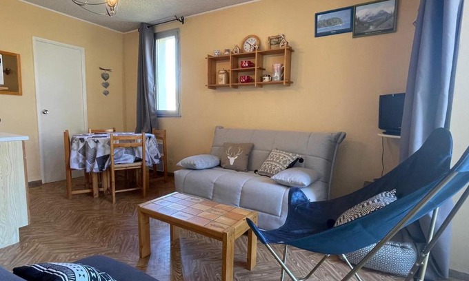 Le Sauze Apartment | Studio au Sauze avec balcon, 4 pers, parking - FR-1-165A-88