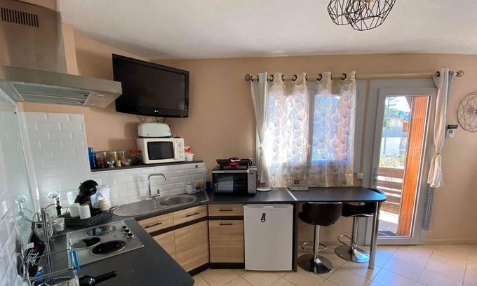 Eyne 2600 Apartment | Studio Cabine33m2 4 Personnes + Bébé