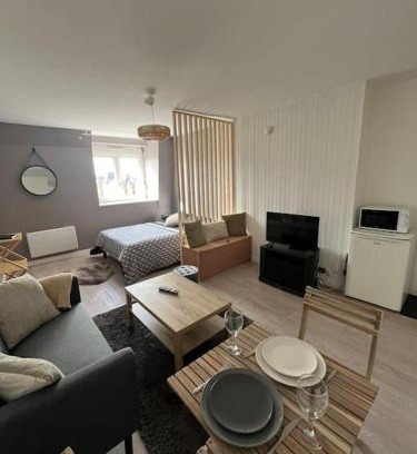 Saint-Brieuc Apartment | Studio calme sous les toits