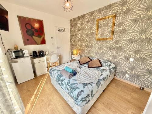 Toulouse North Apartment | Studio Cosy - CLIM & Parking & WIFI