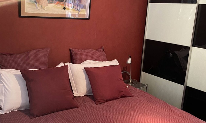Cannes City Centre House | Studio Dans Maison de Ville Très Calme