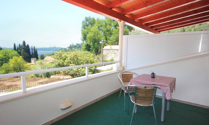 Trsteno Apartment | Studio flat with terrace and sea view Trsteno, Dubrovnik (AS-9107-b)