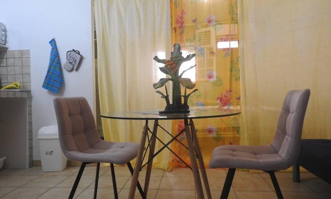 Les Anses-d'Arlets Apartment | STUDIO HIBISCUS-CH Vue sur mer,Plage,Clim