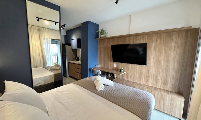 Indianopolis Apartment | Studio in Moema - 5 min from the subway and 15 min from Congonhas Airport