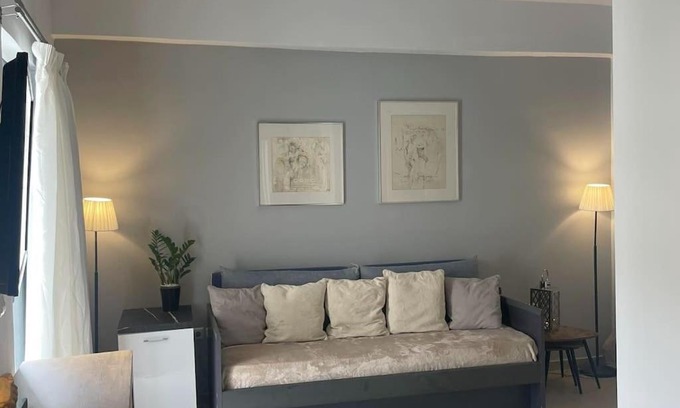 Loutraki Apartment | Studio in the center, 2 mins from the beach