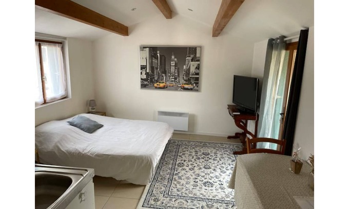 Les Sept Chemins Apartment | Studio in the center of Brignais.