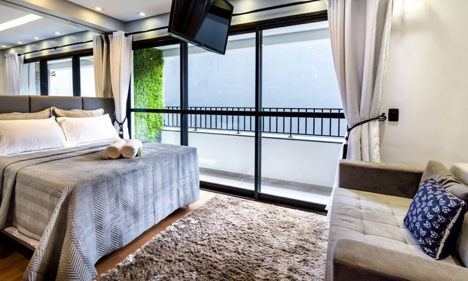 Bela Vista Apartment | 💙 Studio In The Heart Of SP 2 km From Av Paulista - My Space Bela Vista BA24