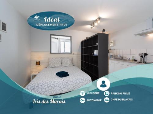 Braud-et-Saint-Louis Apartment | Studio Iris des Marais - parking - Chelona'Loc