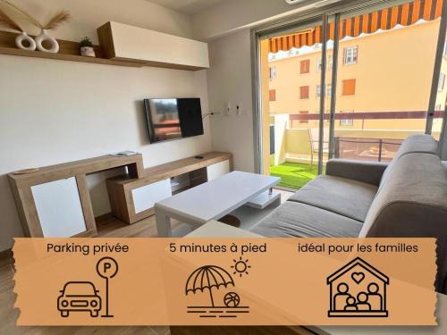 Roquebrune-Cap-Martin Apartment | Studio Kialeo près de la plage avec parking