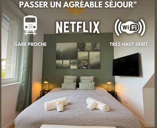 Parilly Apartment | Studio L'émeraude NEW Cozy - Gare Parilly