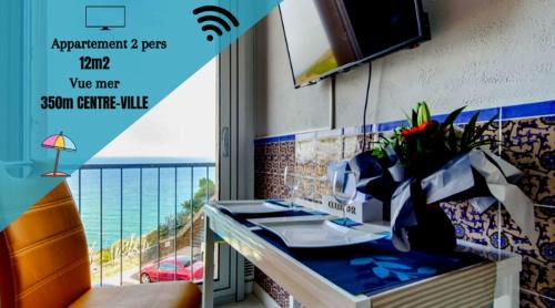 Banyuls-sur-Mer Apartment | Studio "Les Roches blanches" - Vue mer & Vignes