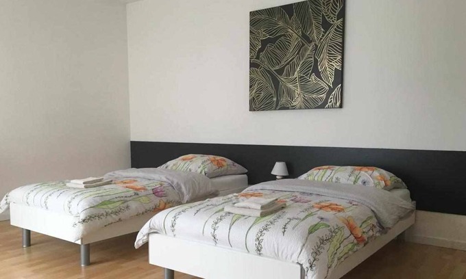 Saint-Louis Apartment | Studio Lora S101 just 4 km from Basel Airport, Mulhouse, Freiburg
