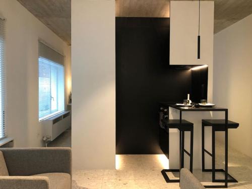 Ghent City Centre Apartment | studio medieval city center at river de Leie