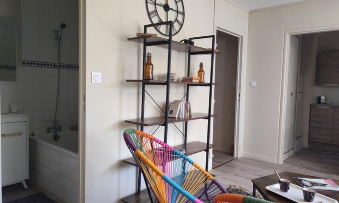 Flace Apartment | Studio - meublé tourisme, trois étoiles - 34 M2 refait à neuf- Résidence