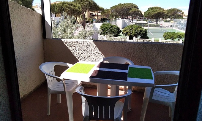 Le Barcares Apartment | STUDIO mezzanine 200 m from the beach