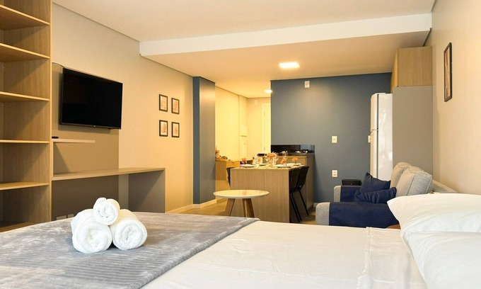 Alto Ribeirao Leste Apartment | Studio OKA Floripa - Próximo ao aeroporto - SOK116