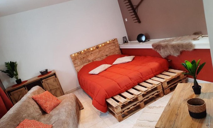 Essigny-le-Grand Apartment | Studio rez-de-chaussée Ferme de la Manufacture
