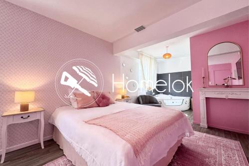 Queven Apartment | Studio rose & spa Pause bien-être