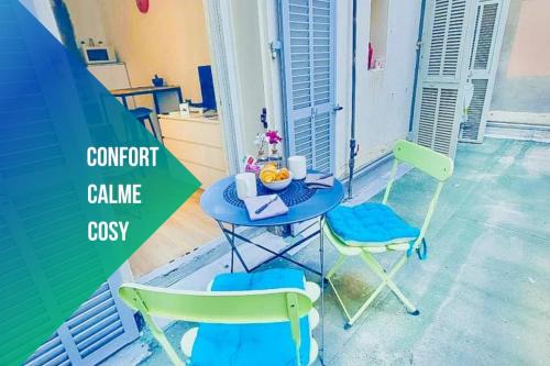 Lepante Quarter Apartment | Studio T1 Centre - Idéal couple & amis - Confort - WIFI - Calme - Climatisation - Coin Terrasse