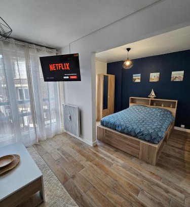 Saint-Brieuc Apartment | Studio Voltaire - Centre ville