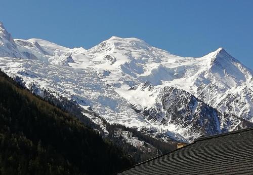 Chamonix City Centre Apartment | Studio with balcony, Mt Blanc view, parking, center of Chamonix