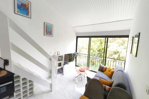 Calcatoggio Apartment | Studio with balcony - sea view