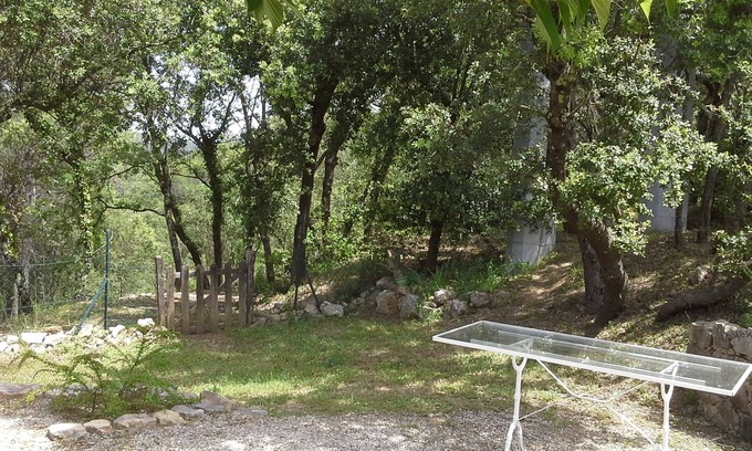 Le Thoronet Apartment | Studio with terrace and garden Ground floor of Villa pool and parking