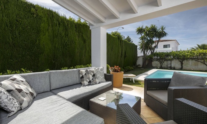 Guadalmina Villa | Stunning Spanish 3 bed villa, 2 minutes from the beach!