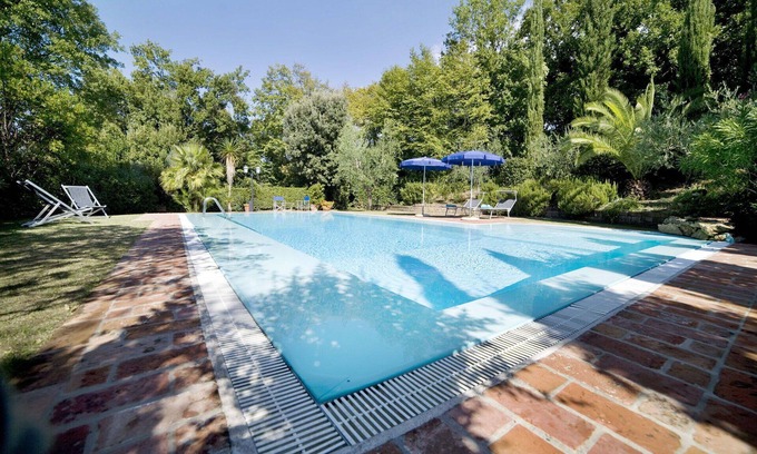 Montopoli in Val d'Arno Villa | Stunning private villa with A/C, private pool, WIFI, TV, patio, panoramic view and parking