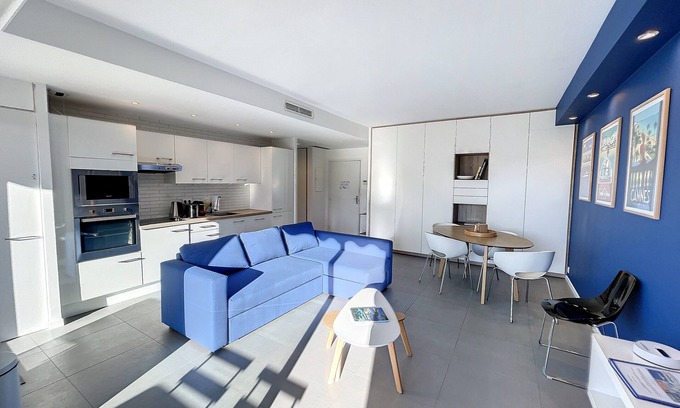 Cannes City Centre Apartment | Stunning 1BR 3 pers Cannes Suquet Vieux Port Croisette 1 mn Olam Properties