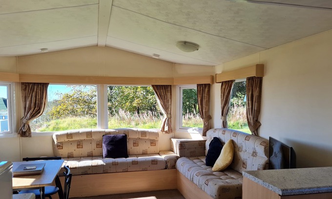 Balminnoch Ski Chalet | Stunning 3 Bedroom Caravan With Amazing Views