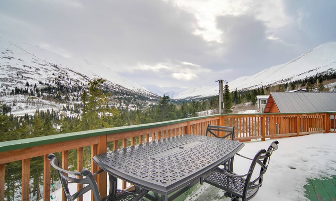 Eagle River House | Stunning Alaskan Getaway w/River & Mtn Views