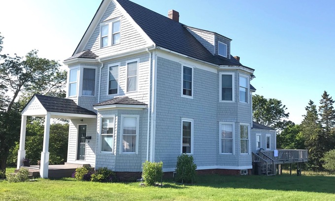Eastport House | Stunning And Commanding Ocean Views From One Of Eastport's Best Kept Secrets !