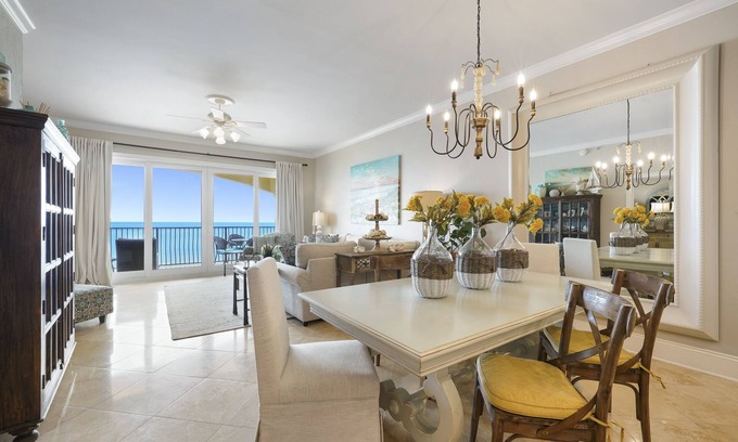 Santa Rosa Beach Condo | Stunning and Spacious 4BR Beachfront Adagio B202