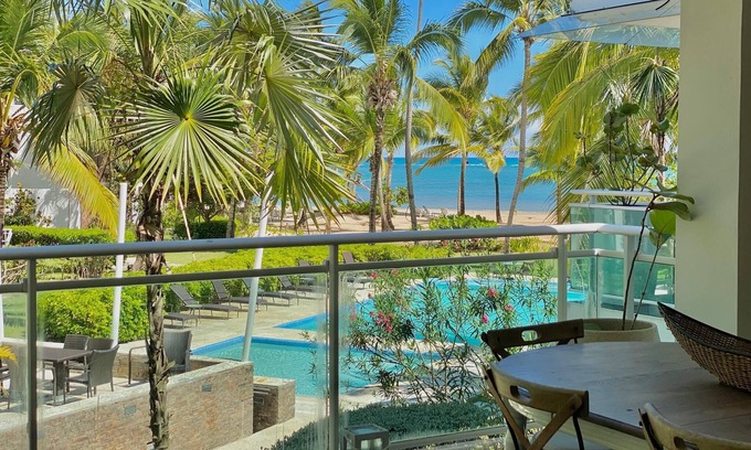 El Limon Apartment | Stunning beachfront condo with private beach, Las Terrenas-El Limón