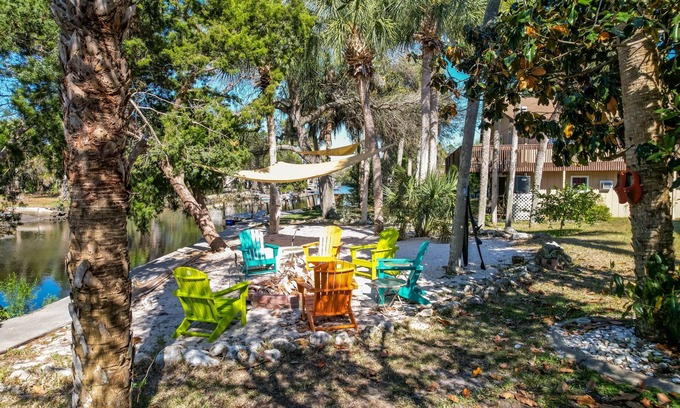 Woods N Waters House | Stunning canal front pool home with spectacular views and private dock