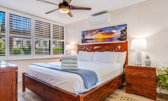 Kihei Condo | Stunning Deluxe Ocean View W/Lanai-Kamaole Sands