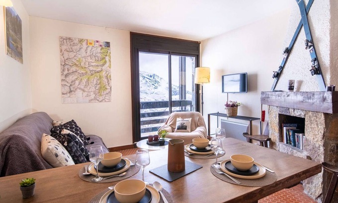 Pla d'Adet Apartment | Stunning Duplex Near Ski Lifts, School & Cable Car