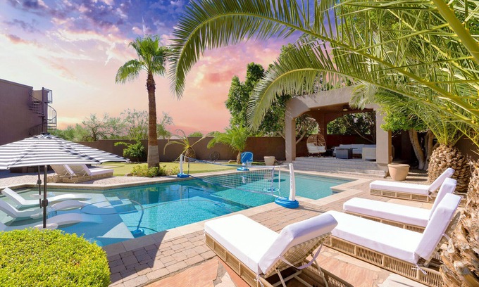 East Mesa House | Stunning Estate | Heated Pool | Spa | Game Room