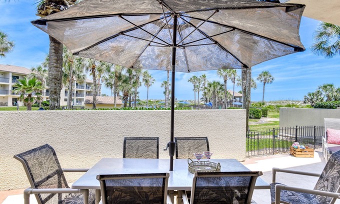 St. Augustine Beach Condo | Stunning First Floor Condo, Next to Pool and Beach Access, Heated Pool, $300 in Free Tickets Per Day